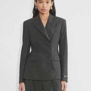 Babaton Intelligence Charcoal Blazer Like New